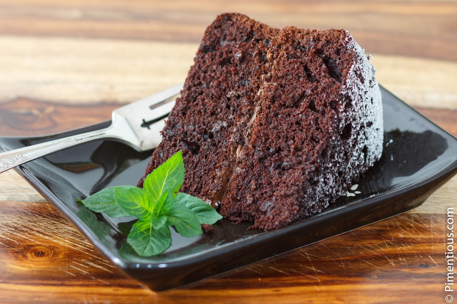 Chocolate Cake with Nutella and Instant Coffee Pimentious