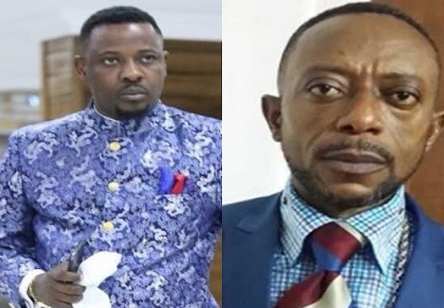 Prophet Nigel Gaisie (Left) and Apostle Dr. Isaac Owusu Bempah (Right)