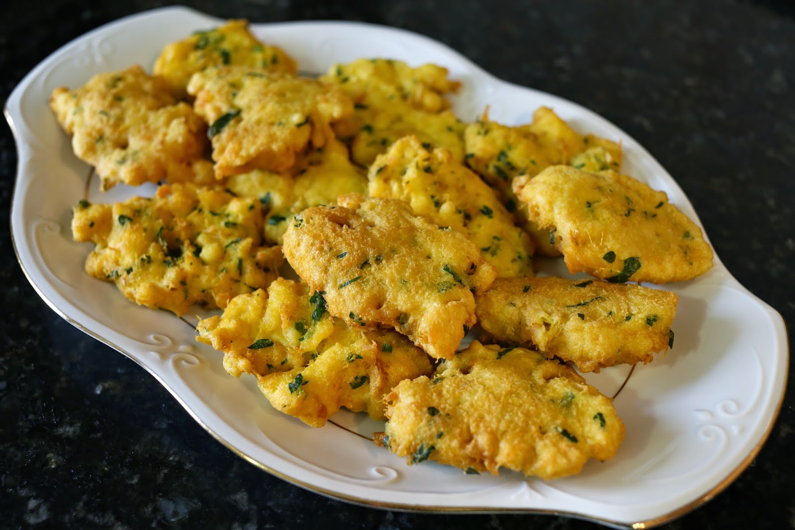 Recetas fáciles de cocina para cocinillas Tortillitas de bacalao