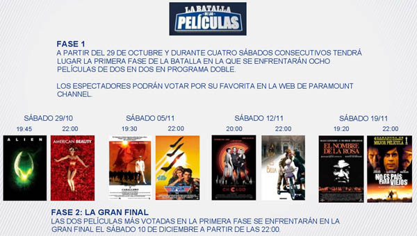 La Batalla de las Peliculas 2016 (Paramount Channel)