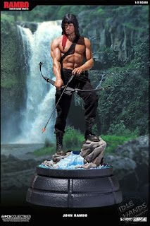 Pop Culture Shock Collectibles' RAMBO 1:3 Scale Statue