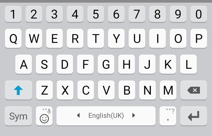 android keyboard layout editor