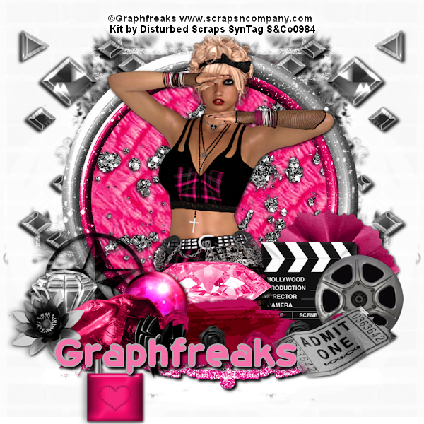 GraphFreaks Tags with Material Girl by Syn
