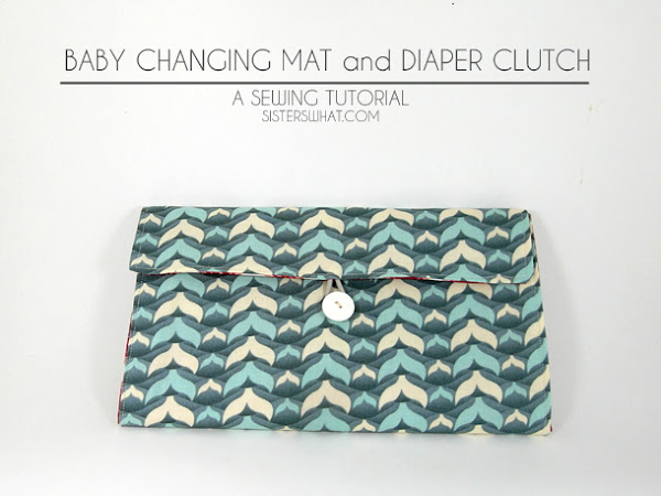 Baby Changing Mat/ Diaper Clutch Tutorial