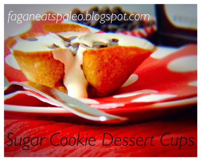 Paleo Sugar Cookie Dessert Cups