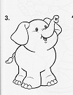 "desenho elefante para pintar"