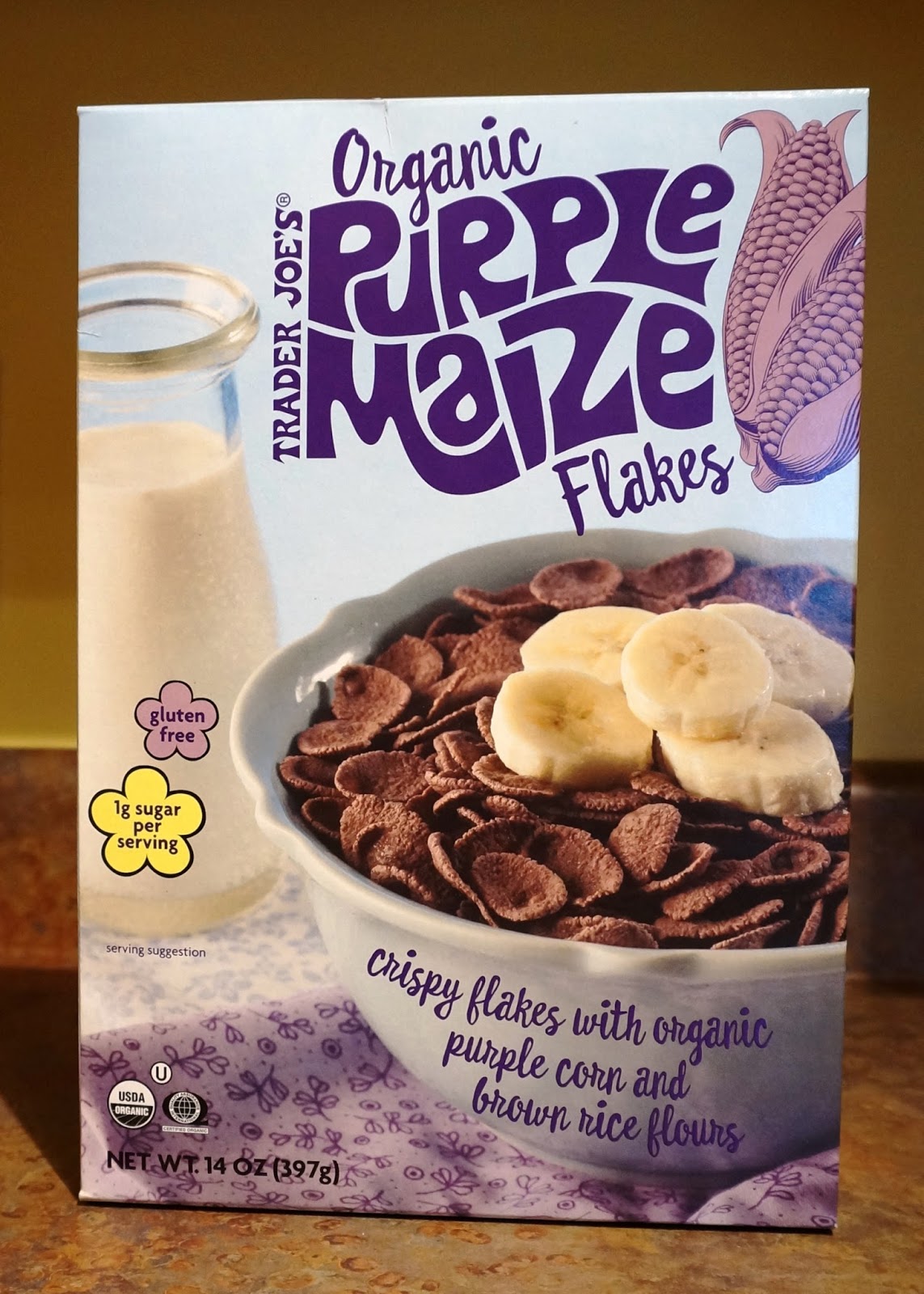 Exploring Trader Joe's Trader Joe's Organic Purple Maize Flakes
