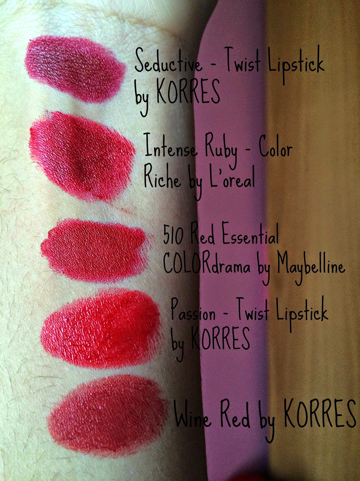 favred lipsticks swatches bubblybeauty135