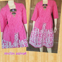 Rok dan Kebaya Encim Asmat Pink Rok dan Kebaya Encim Asmat Pink