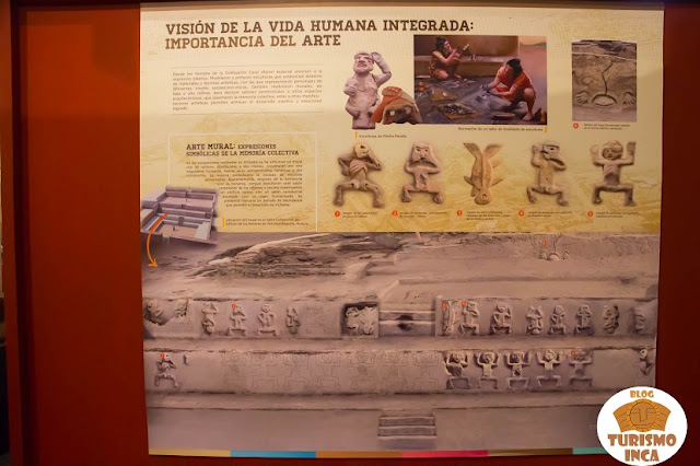 Exposición museográfica Caral