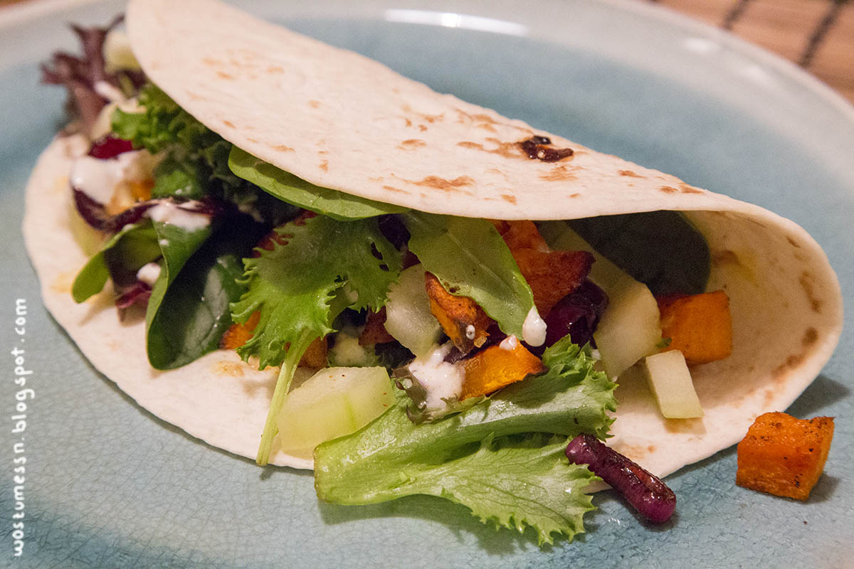 Wos zum Essn: Wraps mit gebackenem Kürbis - So simpel und so lecker!