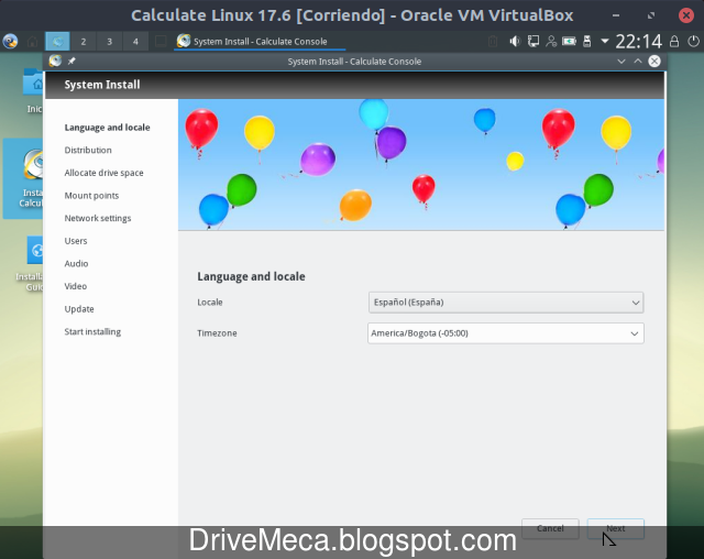 Instalando Calculate Linux Instalando Calculate Linux