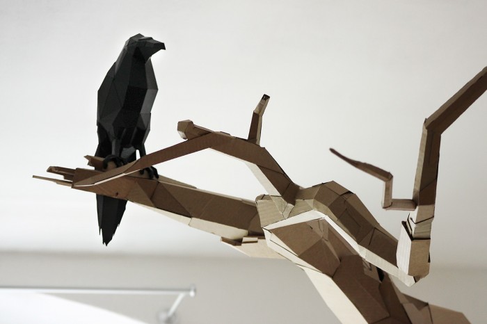 Bartek Elsner Cardboard Sculptures
