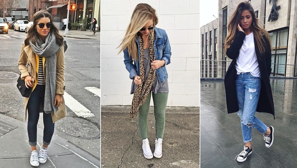 looks de inverno com all star branco