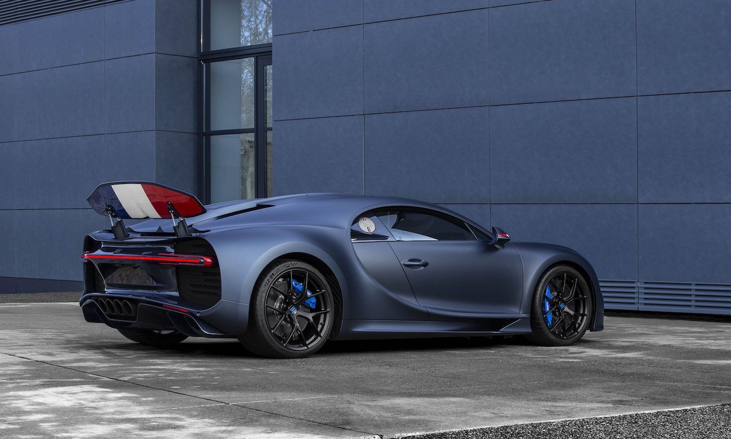 The Bugatti Chiron Special Edition was made for only 110 units of the