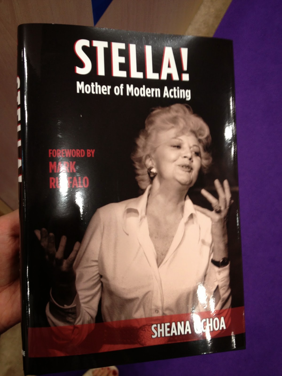 A copy of Stella! Mother of Modern Acting