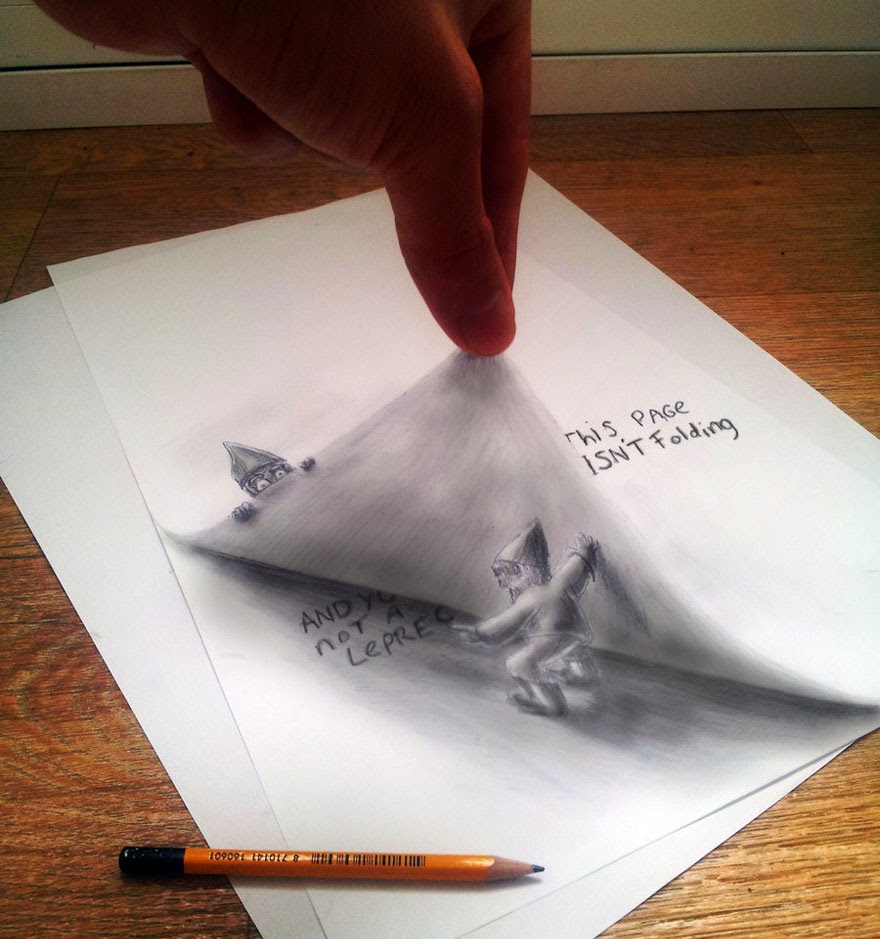15 seri gambar pensil 3d terbaik