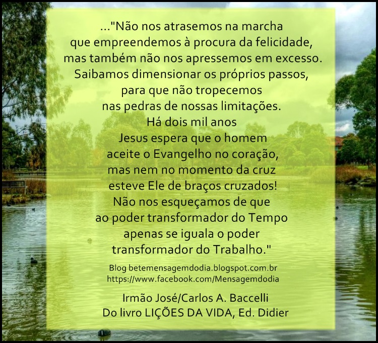 O Peregrino - *Bom dia!!!* A lei não pode servir para oprimir os pobres e  pequeninos muito pelo contrário deve ser libertação e dar-lhes dignidade.  Ajudai-me, Senhor, a ser instrumento de dignidade