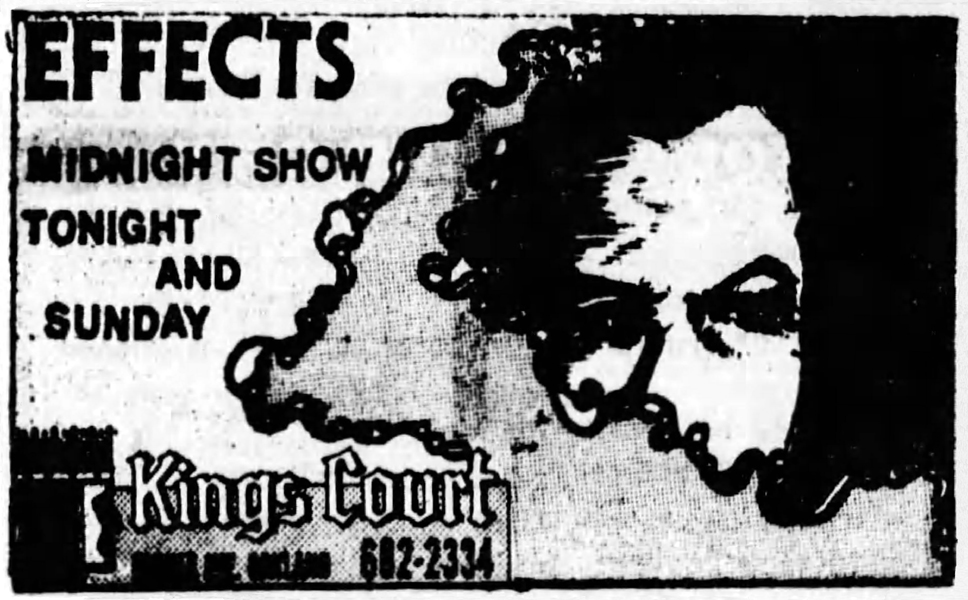 TEMPLE OF SCHLOCK Movie Ad of the Week EFFECTS (1979/1980)