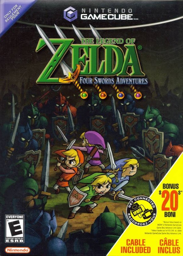 The Legend of Zelda: Four Swords Adventures para Nintendo Gamecube [NTSC] [PAL] [ISO] [Español] [Mega]
