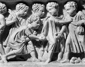 Niños en la antigua Roma