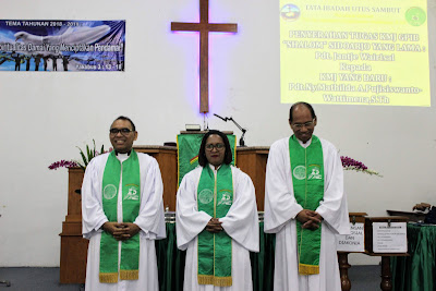 Utus Sambut Pendeta GPIB jemaat SHALOM - 2018 Utus Sambut Pendeta GPIB jemaat SHALOM - 2018