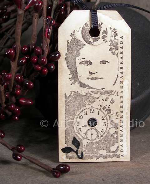 Sweet Face of Time Altered Tag