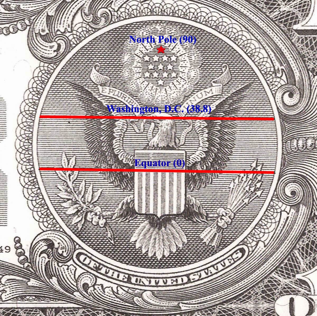 The End Times Forecaster Secret Map On The One Dollar Bill Leads To