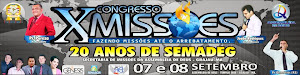 X Congresso de Missões - Participem!!!