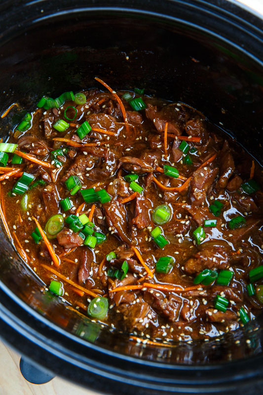 Slow Cooker Mongolian Beef Recipe on Closet Cooking