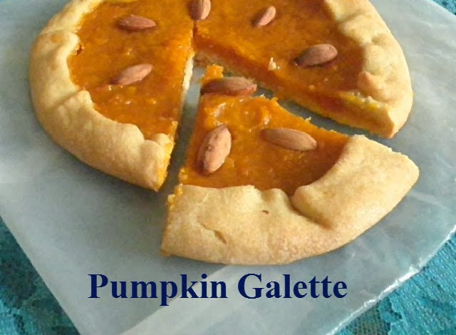 Pumpkin Galette Recipe @ treatntrick.blogspot.com