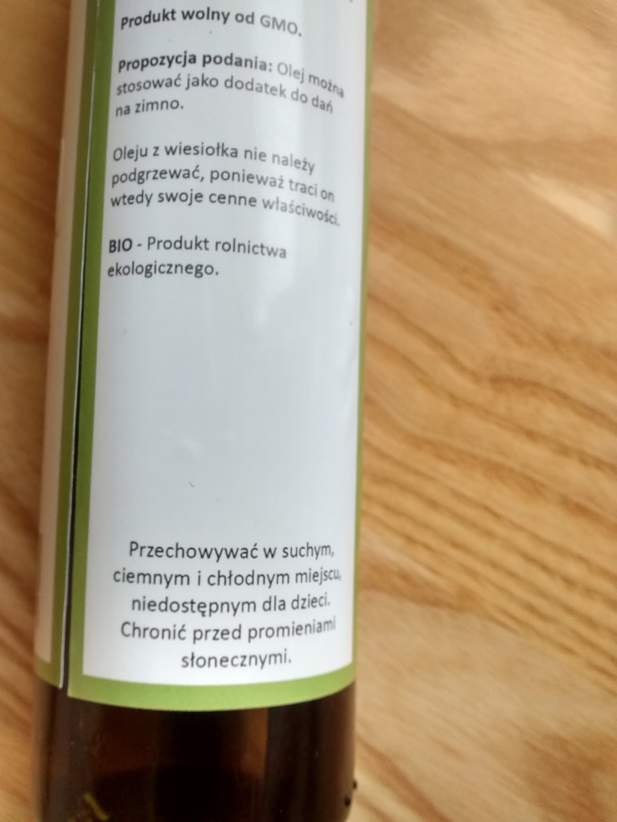 Świat według Bite'a: OLEJ Z WIESIOŁKA DLA PSA