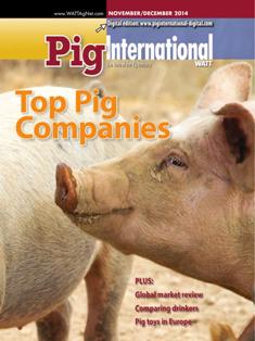 Pig International. Nutrition and health for profitable pig production 2014-07 - November & December 2014 | ISSN 0191-8834 | TRUE PDF | Bimestrale | Professionisti | Distribuzione | Tecnologia | Mangimi | Suini
Pig International  is distributed in 144 countries worldwide to qualified pig industry professionals. Each issue covers nutrition, animal health issues, feed procurement and how producers can be profitable in the world pork market.