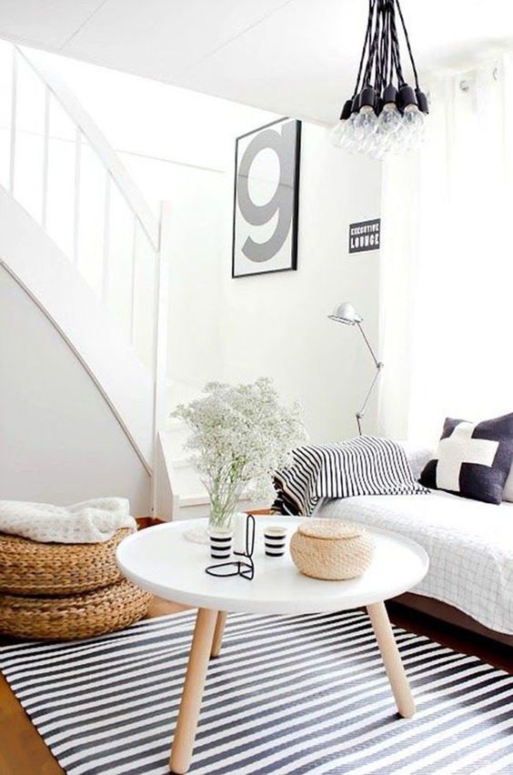 Formas geométricas en textiles para decorar tu hogar