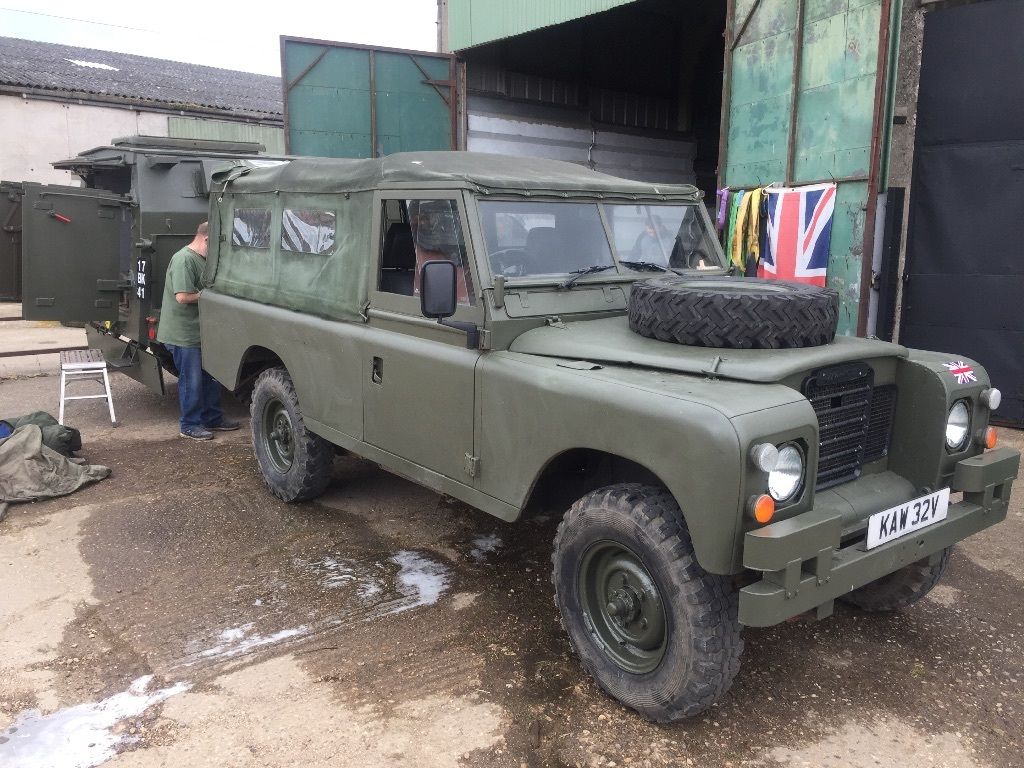 Landrover Defender Ex mod series 3 FFR 2.25 petrol 1980