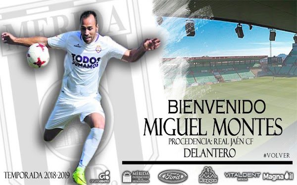 Oficial: El Mérida AD se refuerza con Migue Montes