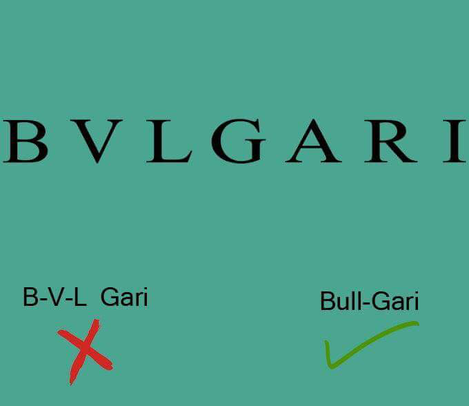 bvlgari pronunciation