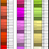 tabela de cores