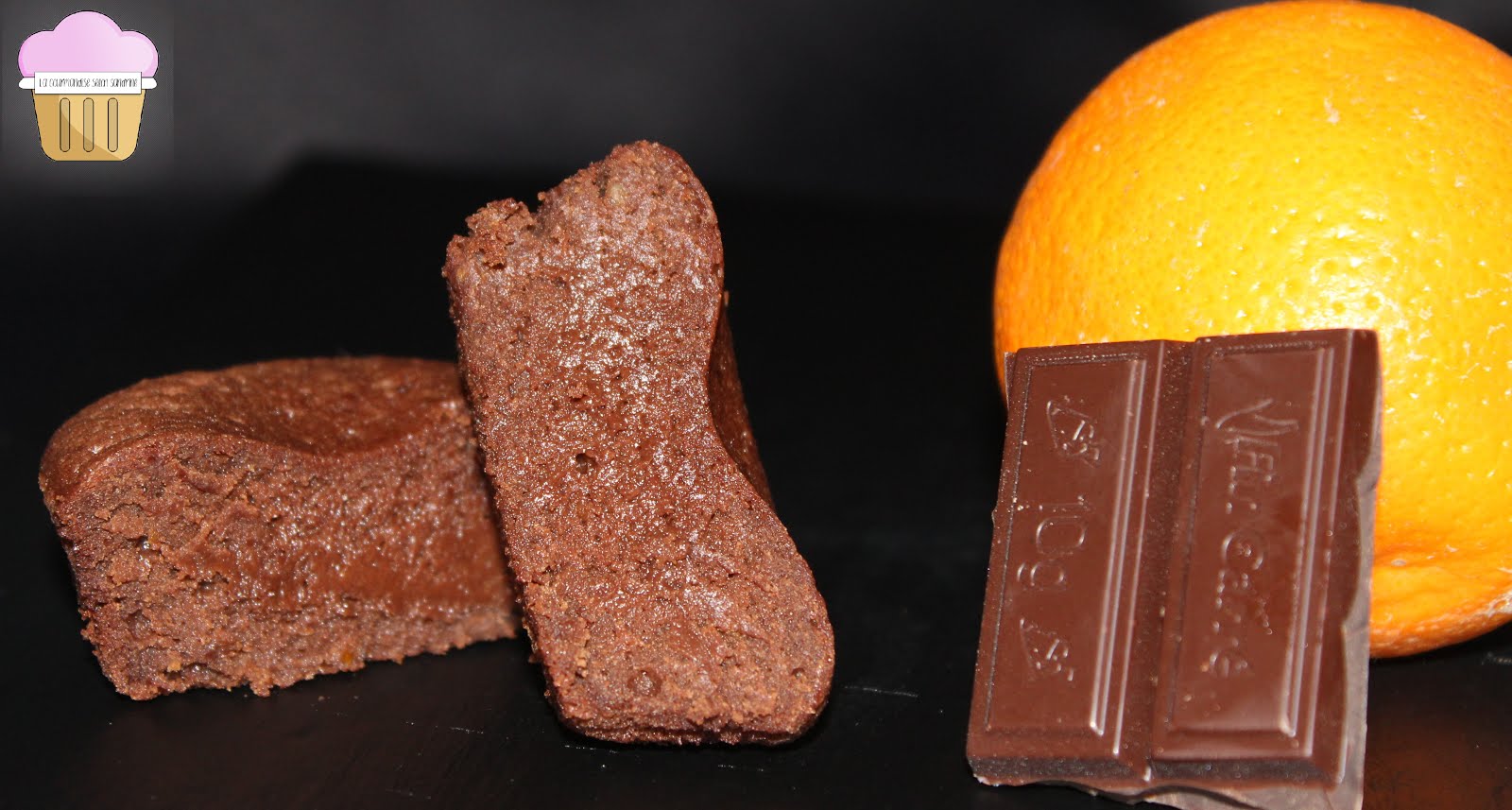 GATEAU FONDANT AU CHOCOLAT ET A L'ORANGE