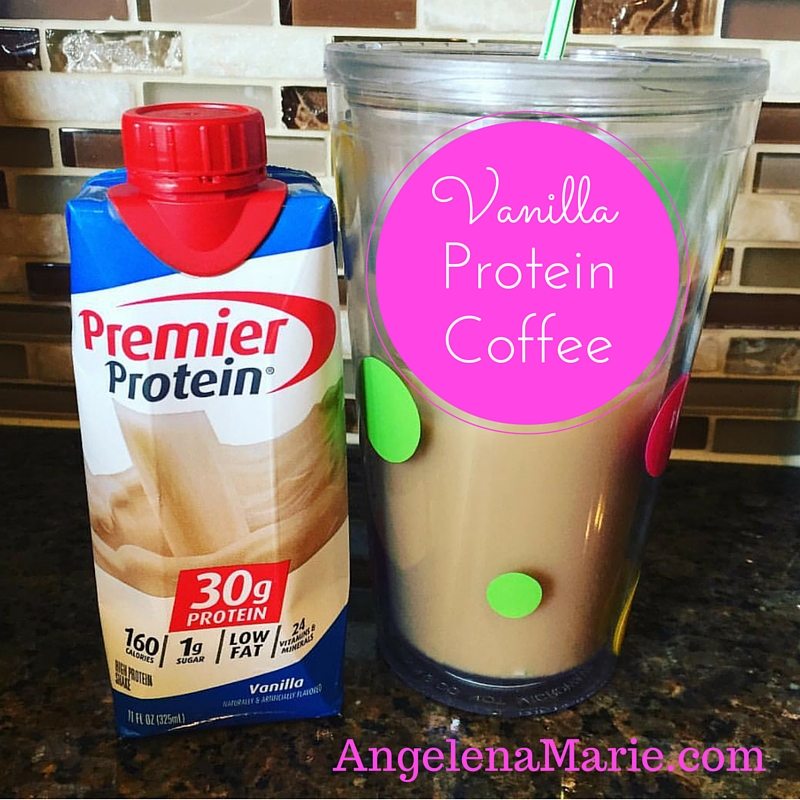 Coach Angelena Marie Vanilla Protein Coffee + Fuel Your Day Premier
