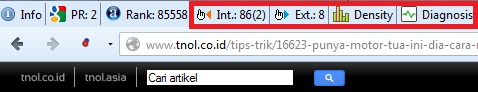 SEO bar untuk mengamati faktor onpage SEO bar untuk mengamati faktor onpage