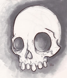 skull easy drawings skulls drawing simple sketch draw sketches skeleton random basic paintings human general step painting way