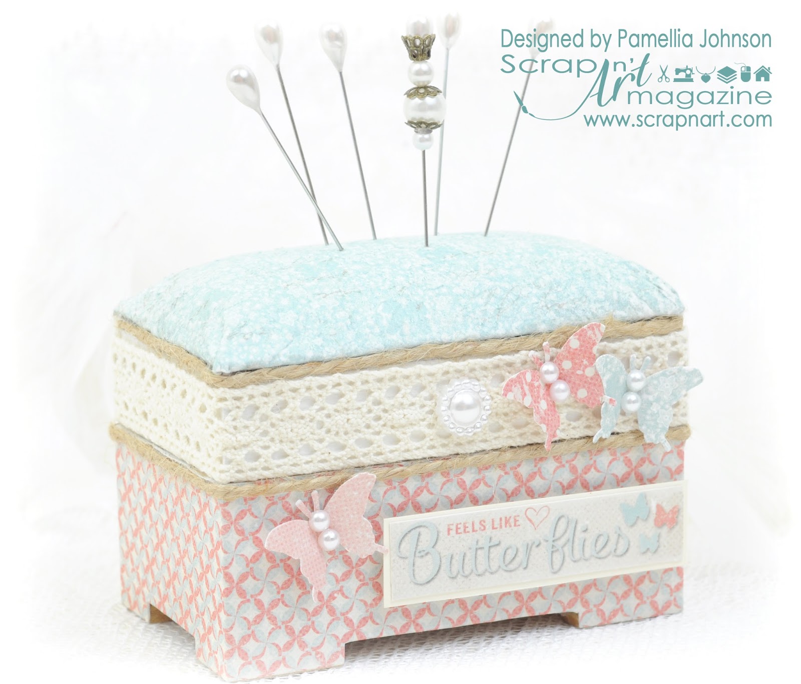 My Little Craft Things Decorative Pin Box with Video