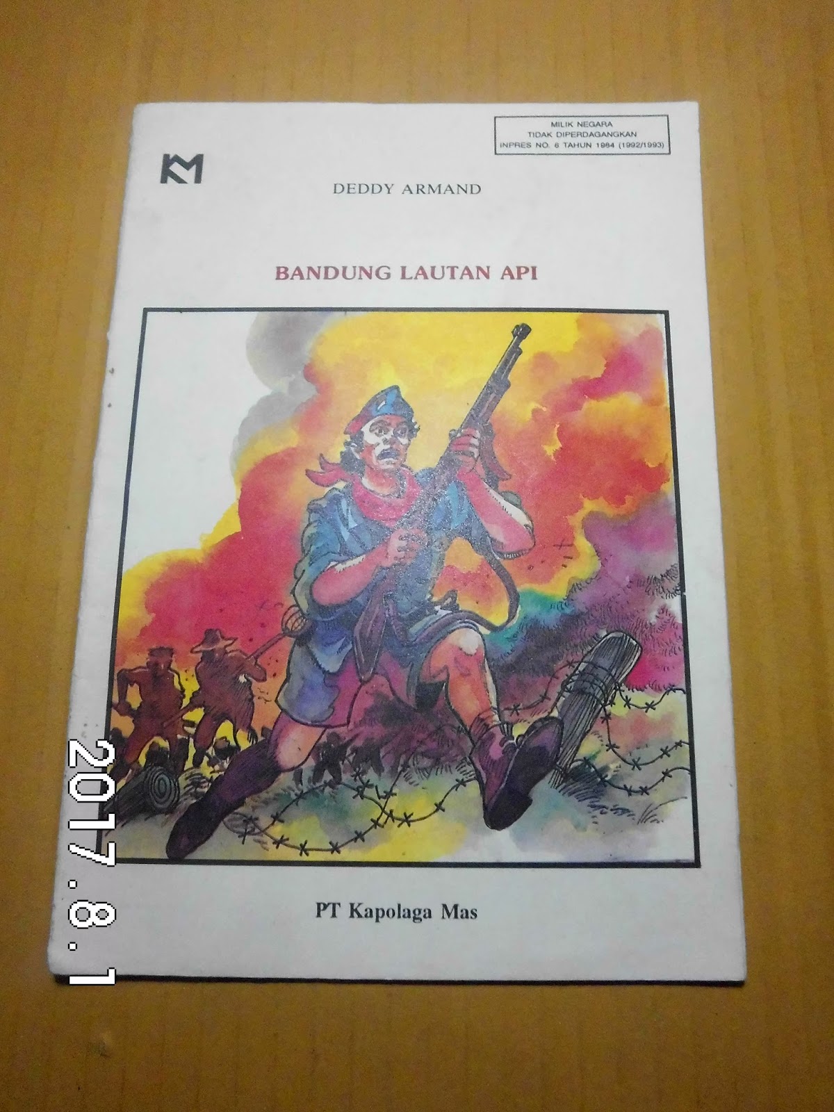 Toko Buku Bekas Online Paksrimo 2 Bandung Lautan Api Sold