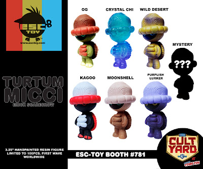 ESC Toy New York Comic-Con 2011 Exclusive Turtum Micci Gang Resin Figures by Erick Scarecrow