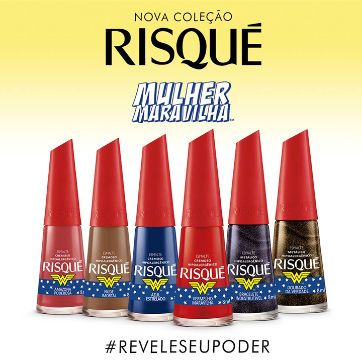 Coleção Risqué Mulher-Maravilha