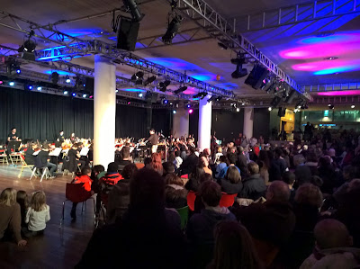 Sistema in action - a capacity audience enjoys the South Bank Centre's showcase