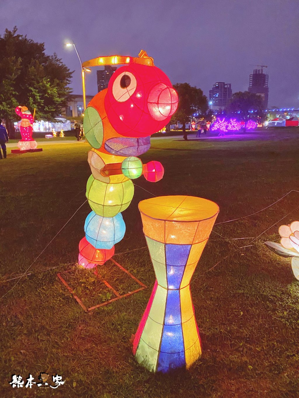 新北祈福燈會家金鼠喜-元宵燈會活動-新北大都會公園