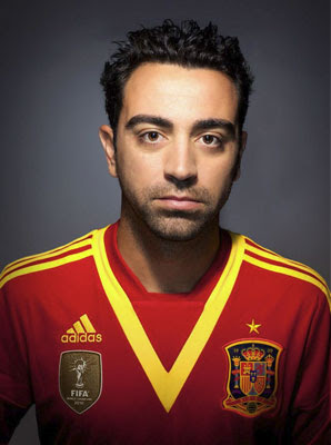 camiseta selección española 2013 Copa Confederaciones Xavi