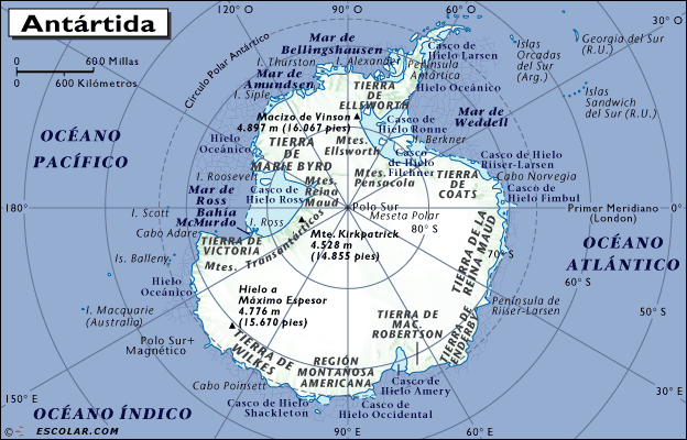 Resultado de imagem para ANTARTIDA MAPA